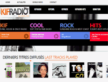 Tablet Screenshot of kifradio.com